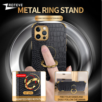 Zroteve dla iPhone 12 11 13 Pro Max Mini okładka krokodyl wzór Coque dla Apple iPhone X XR XS Max 8 7 6 S 6 S Plus SE 2020 sprawa 2